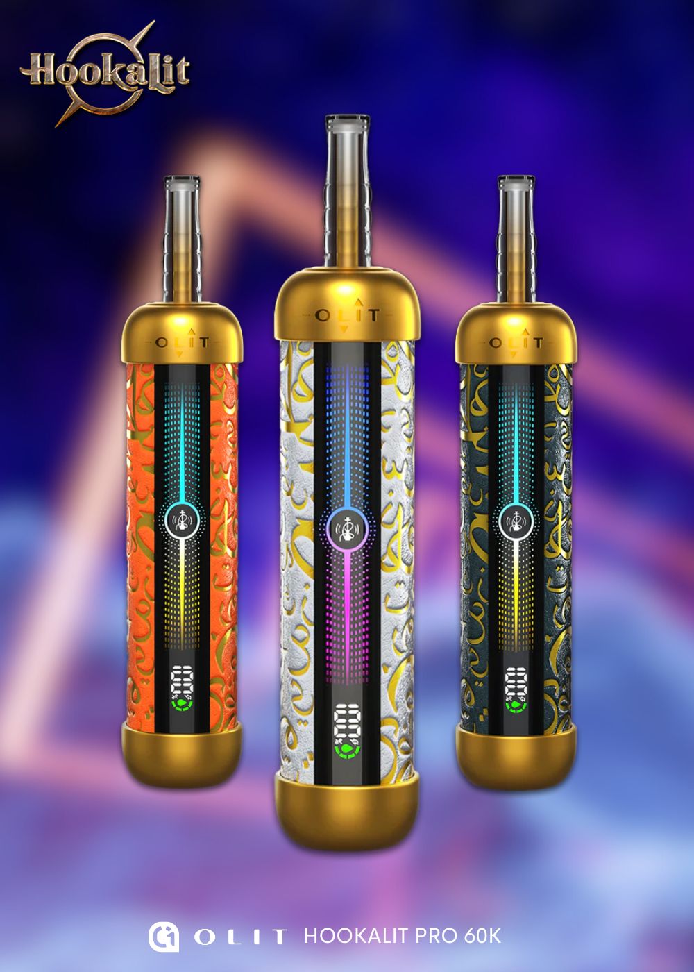 OLIT Hookalit Pro 60K E-Hookah Disposalbe